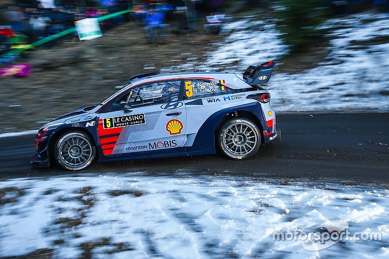 WRC Monte Carlo: Neuville behoudt leiding, Ogier vecht terug