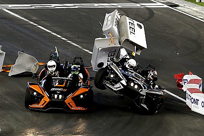 Video: Unfall von Pascal Wehrlein beim Race of Champions