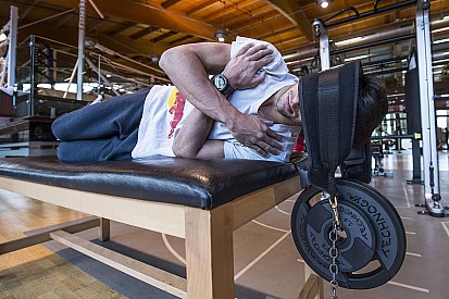 Foto's: De zware trainingsarbeid van Carlos Sainz