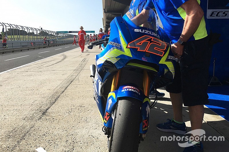 Suzuki y Aprilia probaron aletas ocultas en Phillip Island