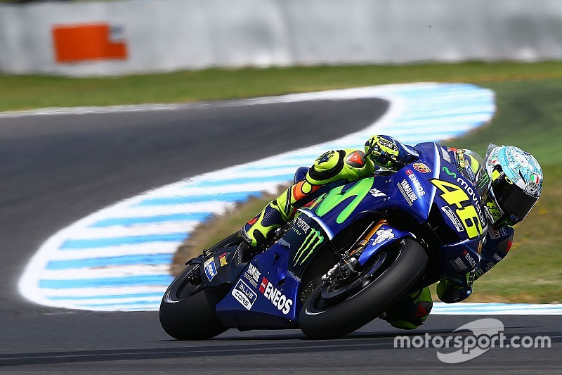 Moeizame testweek voor Rossi: