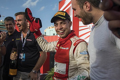 Mancinelli sulla Ferrari 488 GT3 della Tr3 Racing a St.Petersburg
