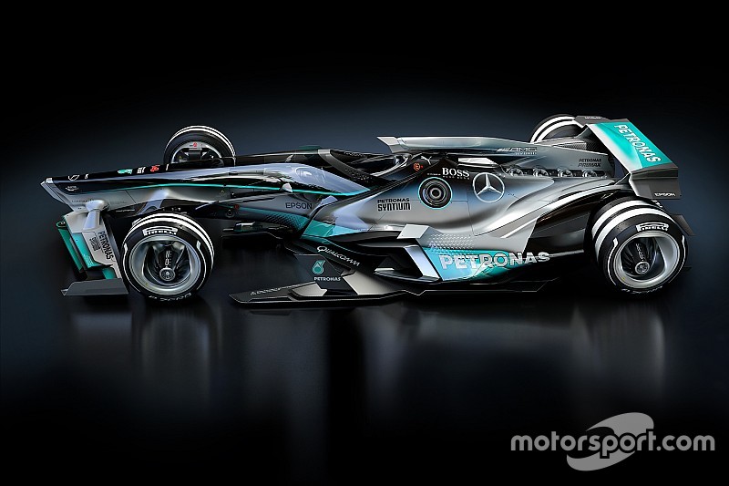 Bildergalerie: Formel-1-Designstudie für 2030 mit modernen Lackierungen