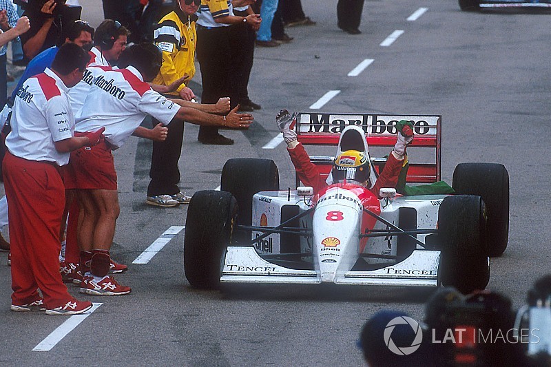 Bildergalerie: Der letzte Formel-1-Sieg von Ayrton Senna
