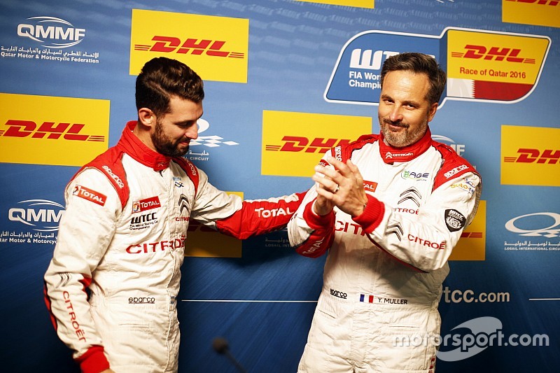 Muller fue votado como el mejor piloto en la historia del WTCC