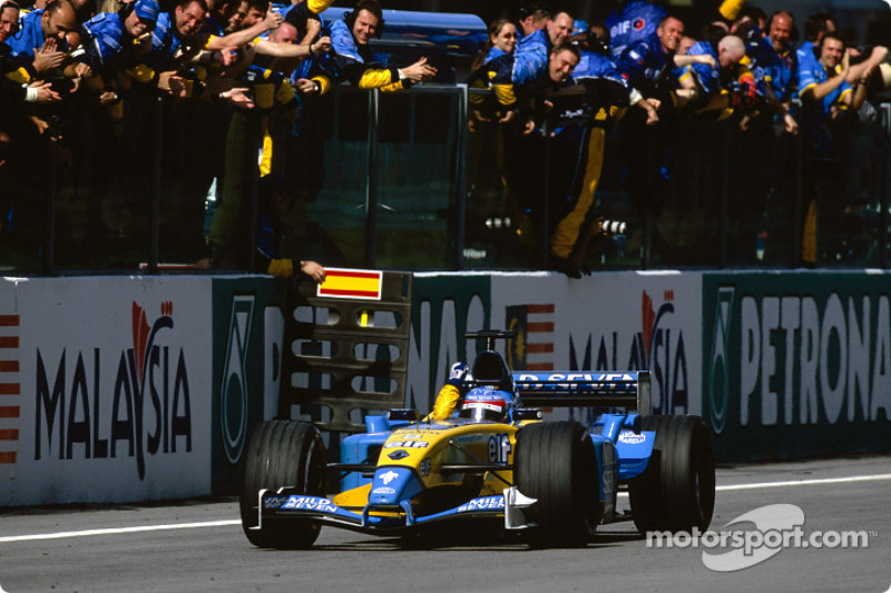 2003: Fernando Alonso'nun ilk pole'ü ve ilk podyumu