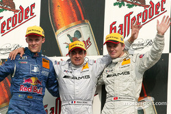 Podium: 1. Jean Alesi, Team HWA, AMG-Mercedes CLK-DTM 2003; Mattias Ekström, Abt Sportsline, Abt-Aud