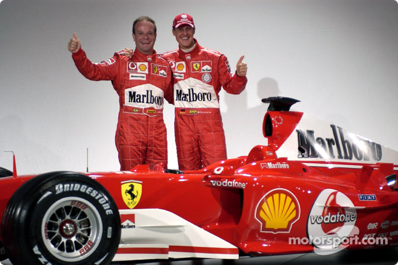 Рубенс Баррікелло, Міхаель Шумахер і Ferrari F2004