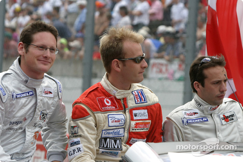 Drivers presentation Gunnar Gavin Pickering, Renaud Derlot at 24 Hours of Le Mans