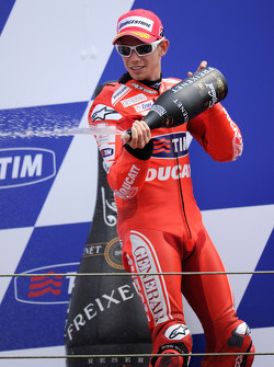 Podium: 3de Casey Stoner, Ducati Marlboro Team