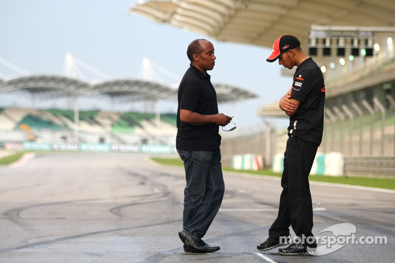 Lewis Hamilton, McLaren Mercedes ve babası Anthony Hamilton