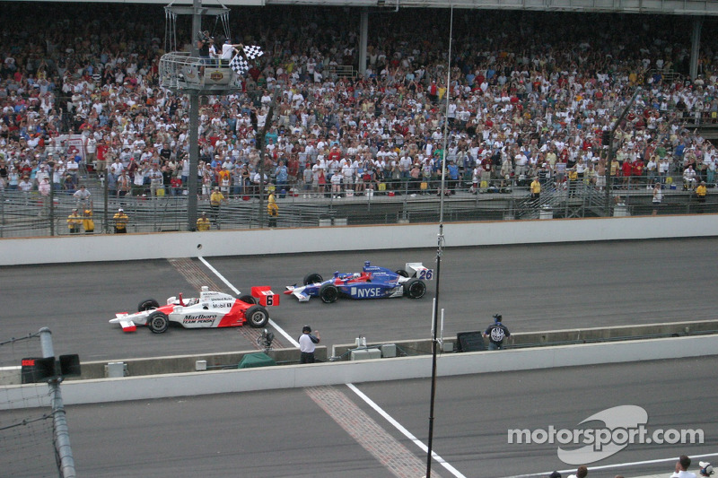 2006: Sam Hornish Jr. siegt auf letzten Metern gegen Marco Andretti