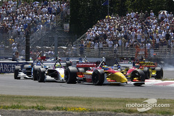 Start zum ChampCar-Rennen in Portland 2004: Sébastien Bourdais führt