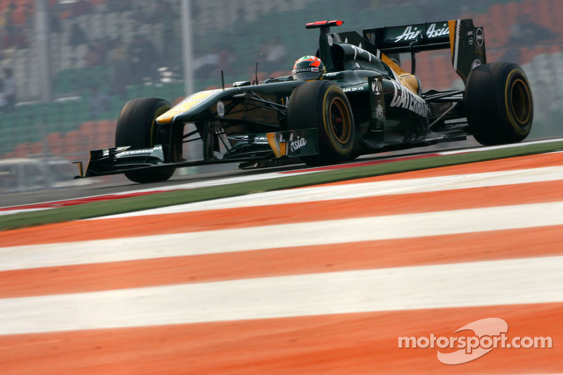 Karun Chandhok, test driver, Lotus F1 Team