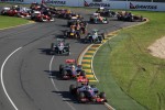 Start of the race, Jenson Button, McLaren Mercedes
