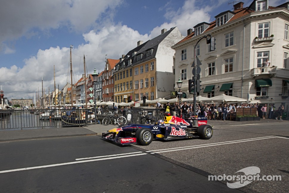David Coulthard in the Red Bull F1
