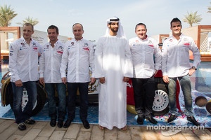 Abu Dhabi Citroën World Rally Team launch with Yves Matton, Mikko Hirvonen, Daniel Sordo and Sébastien Loeb