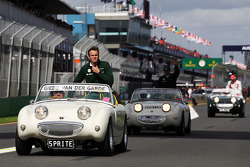 Giedo van der Garde, Caterham F1 Team bij de rijdersparade