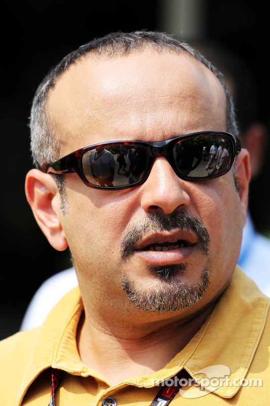 HRH Prince Salman bin Hamad Al Khalifa, Crown Prince of Bahrain at Malaysian GP
