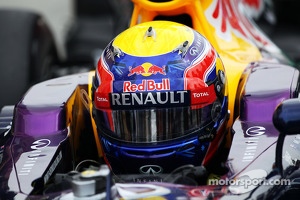 Mark Webber, Red Bull Racing RB9 in parc ferme