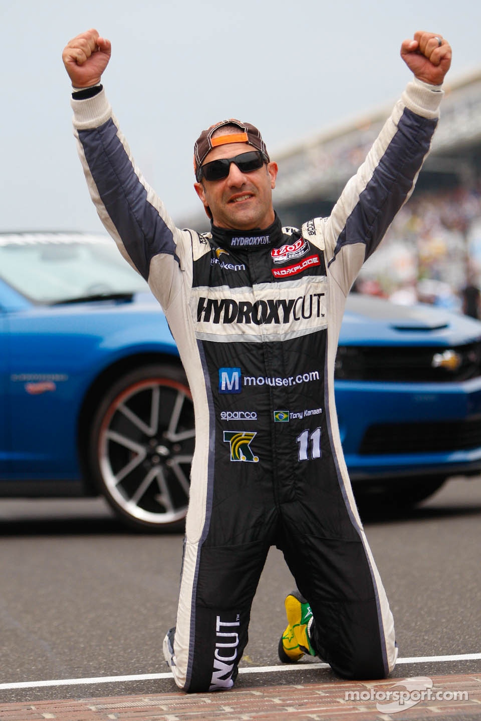 Tony Kanaan, KV Racing Technologies celebrates