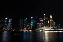 Gran vista de Singapore
