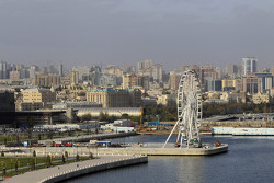 Blick auf Baku