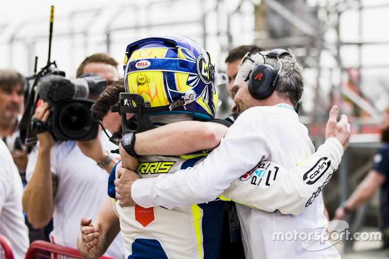 Race winner Lando Norris, Carlin