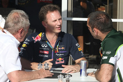 Dr Helmut Marko, Red Bull Motorsport Consultant, Christian Horner (GBR), Red Bull Racing, Sporting D