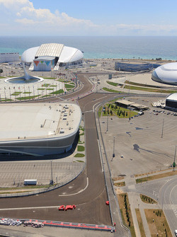 Autodromo di Sochi, dettaglio circuito
