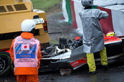 Addetti alla sicurezza al lavoro dopo l'incidente di Jules Bianchi, Marussia F1 Team