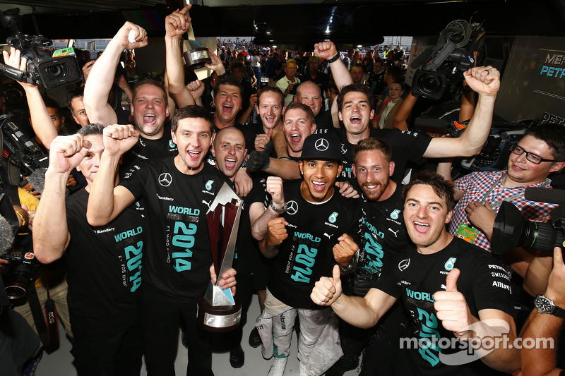 2014: Lewis Hamilton, Mercedes W05
