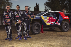Stéphane Peterhansel, Cy ril Despres, Carlos Saenz