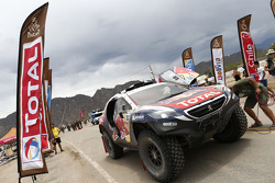 #302 Peugeot: Stéphane Peterhansel, Jean-Paul Cottret