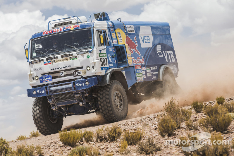 #507 Kamaz: Ayrat Mardeev, Aydar Belyaev, Dmitry Svistunov