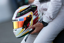 Der Helm von Lewis Hamilton, Mercedes AMG F1