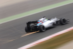 Felipe Massa, Williams FW37, mit Funkenflug