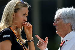 Carmen Jorda, Piloto de desarrollo de Lotus F1 y Bernie Ecclestone