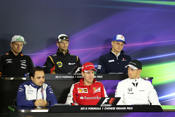 Felipe Massa, Williams F1 Team, Sebastian Vettel, Scuderia Ferrari y Jenson Button, McLaren Honda