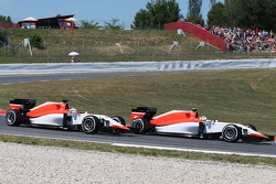Roberto Merhi, Manor F1 Team, lidera a Will Stevens, Manor F1 Team