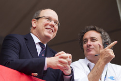 Il principe Alberto II e Alejandro Agag, CEO Formula E