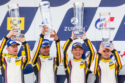 Podium: 2. #25 Marc VDS Racing, BMW Z4 GT3: Maxime Martin, Lucas Luhr, Markus Palttala, Richard West