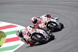 Danilo Petrucci y Yonny Hernández, Pramac Racing Ducatis