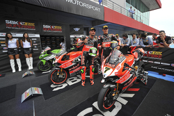 Davide Giugliano e Chaz Davies, Ducati Superbike Team