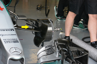 Mercedes AMG F1 W06 detail