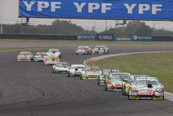 Facundo Ardusso, Trotta Competicion Dodge y Luis Jose di Palma, Inde car Racing Torino y Mariano Alt