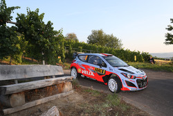 Daniel Sordo e Marc Marti, Hyundai i20 WRC, Hyundai Motorsport