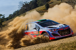 Hayden Paddon y John Kennard, Hyundai i20 WRC, Hyundai Motorsport