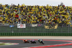 Valentino Rossi y Jorge Lorenzo, Yamaha Factory Racing y Marc Márquez, Repsol Honda Team
