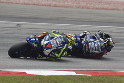 Jorge Lorenzo, Yamaha Factory Racing; Valentino Rossi, Yamaha Factory Racing